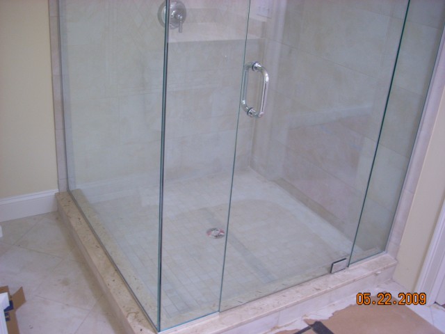 Frameless Corner Unit