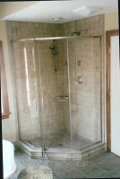 Frameless Neo Angle with Antique Glass