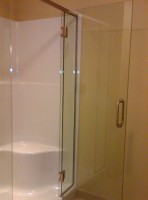 Frameless Panel, Door, Panel with glass to glass hinges