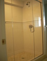 Frameless panel, door , panel